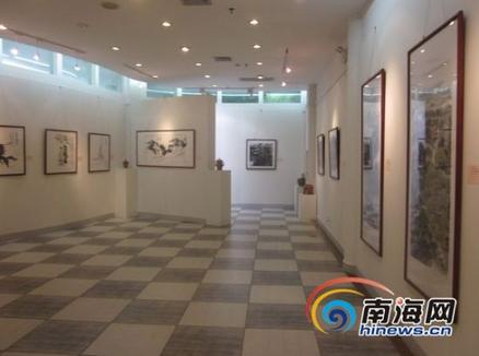 “朗月清风”琼南琼北中国画联展海南三亚举行