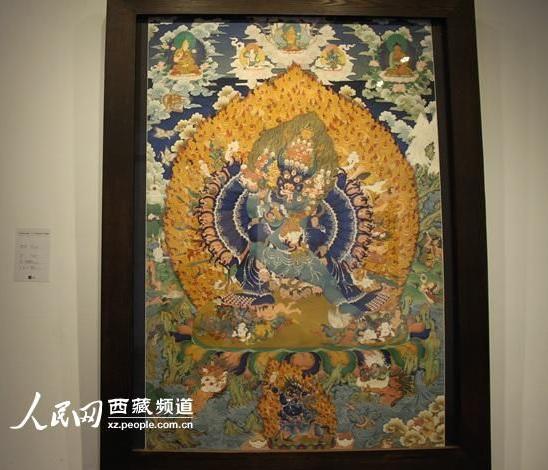 西藏唐卡学术邀请展在拉萨展出60天