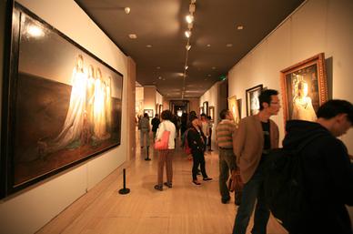 画架的背后·戴平均油画作品展中国美术馆启幕