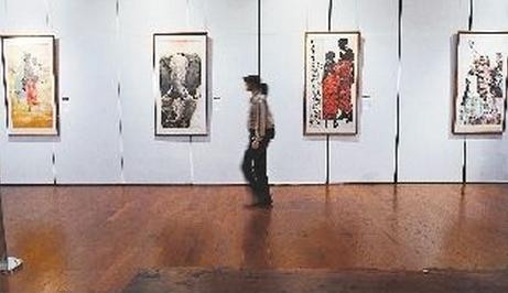 中国美术家眼中的世界美术作品展在京开幕