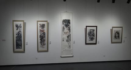 “心游天地,怀抱古今”田旭中等书画展四川成都开幕