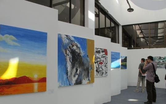 15位阿拉伯艺术家采风展新疆乌鲁木齐展出