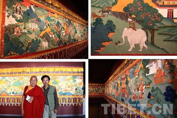 精品唐卡亮相第二届“和美西藏”美术作品大赛