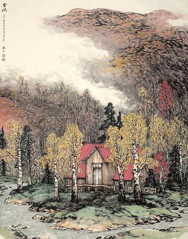 大地行踪——郝鹤君山水画展参展作品