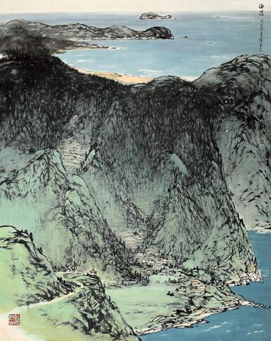 大地行踪——郝鹤君山水画展参展作品