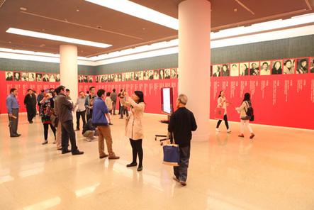 首届全国三名工程书法作品展在京开幕