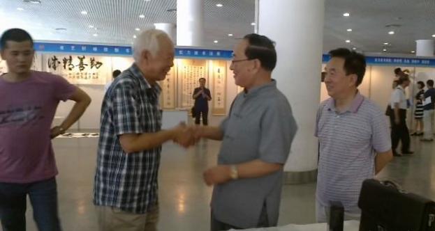 陕西渭河书画展亮相曲江国展会展中心