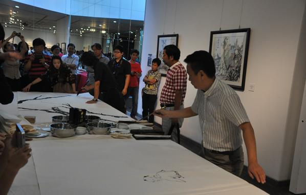 2013中韩水墨艺术交流展 诠释中韩书画同源