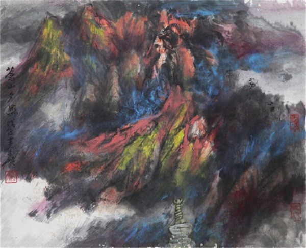 澄怀味象——秦岭山水画作品展隆重启幕