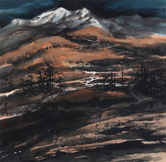 澄怀味象——秦岭山水画作品展隆重启幕