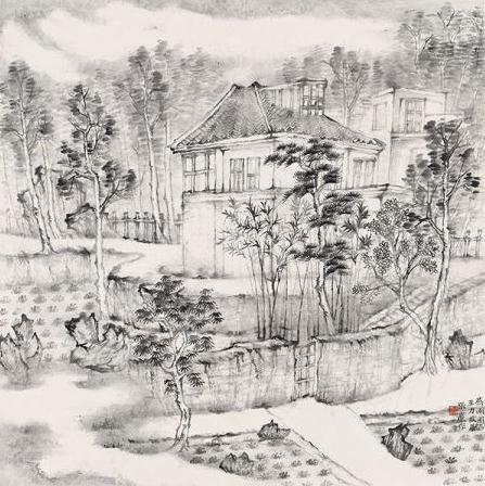 张岩、祝帅书画作品展在北京大学图书馆展出