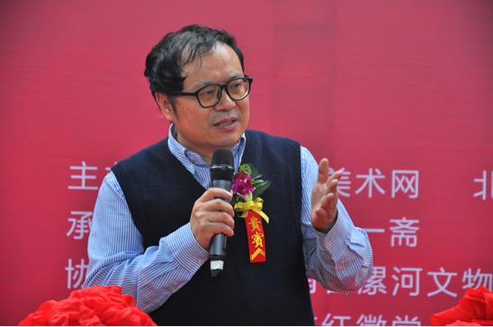 “黑·白——于建嵘油画作品展”在人民美术馆隆重开幕