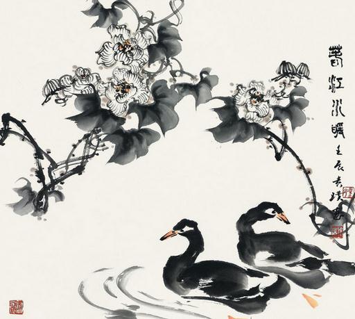 览物有我在 挥洒真性情——读著名画家孙贵璞先生的花鸟画