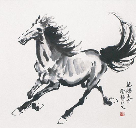 徐悲鸿长女徐静斐:传承悲鸿艺术是我一生的使命