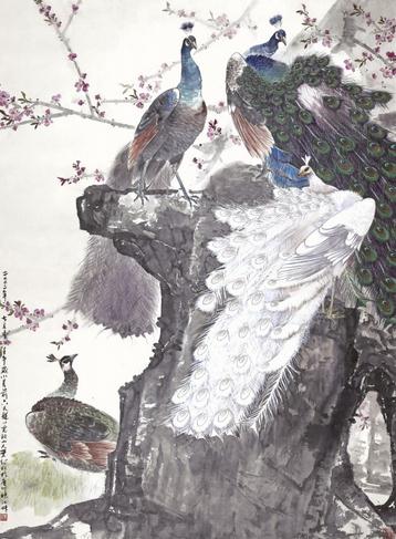 ���ϻ��ɴ���Ҷ��Ұ�黭չ�ڹ�������