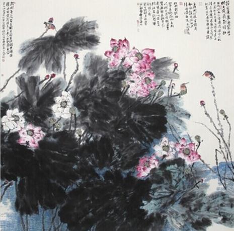 读曹瑞华写意花鸟画