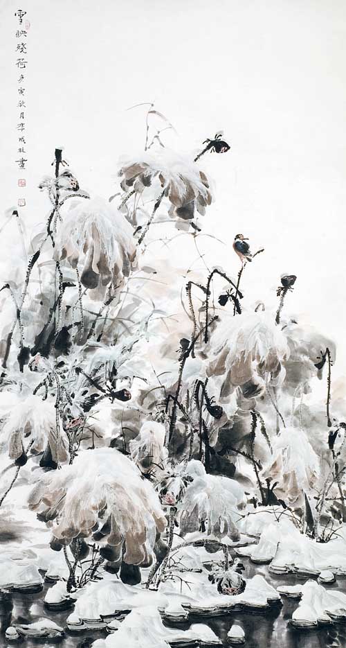 �����  ѩӳ�к�176x 96cm  2010��