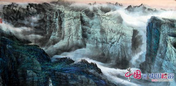 画出蜀山嘉陵魂——记著名山水画家向中林先生