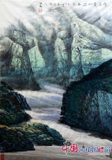 画出蜀山嘉陵魂——记著名山水画家向中林先生