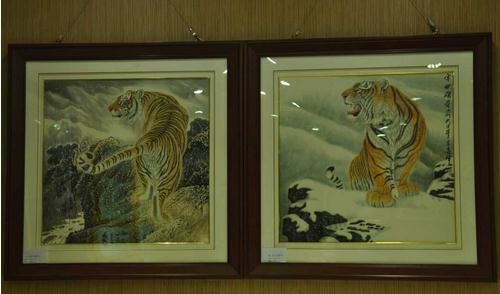 东方神威——高伟工笔虎作品展在京隆重开幕