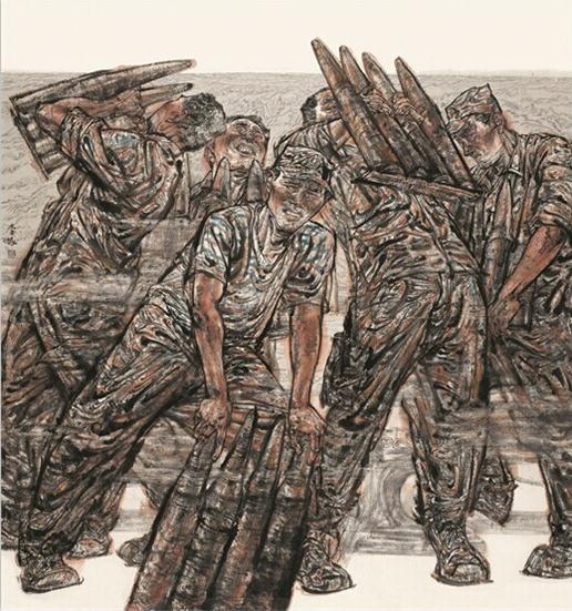 青年画家李振受聘成为大道画院特聘画家