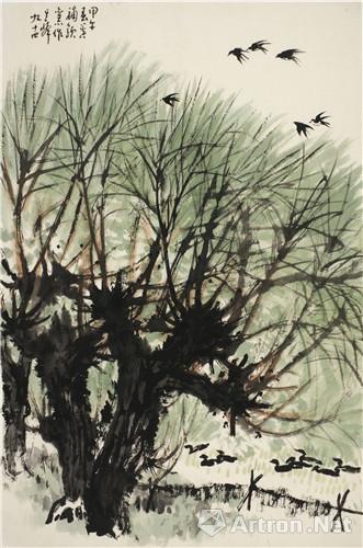 溪山无尽代祀绵远山水画全国巡展天津启幕