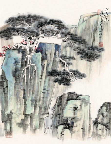 笔底丹青耀乾坤——著名画家倪磊先生作品释读