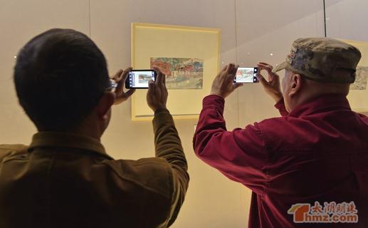 江苏无锡举办纪念《太湖》邮票创作20周年范扬书画展