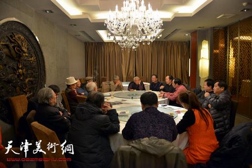 天津美术家协会山水画研究会筹备会召开