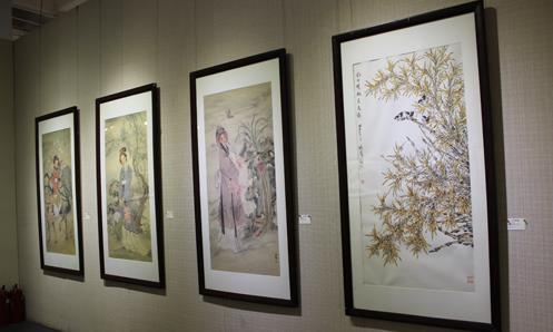 ���������ؿ��黭չ�ھ���Ļ��ͼ��