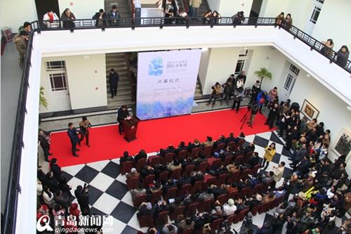 2014�й��ൺ����ˮ�ʻ�˫��չ�ൺ����������Ļ