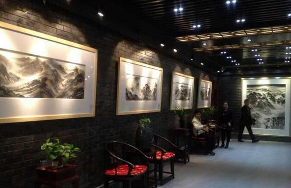 巨嶺流光·许钦松山水画精品展广州启幕