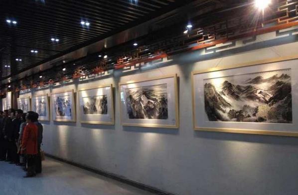 巨嶺流光·许钦松山水画精品展广州启幕