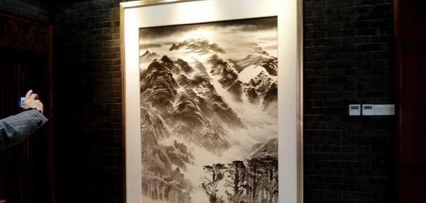 巨嶺流光·许钦松山水画精品展广州启幕