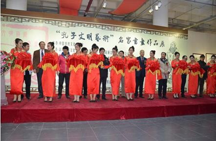 �����������������黭��Ʒչ�ھ���Ļ