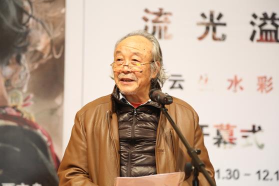 流光溢彩·刘云生水彩画展在中国美术馆开幕
