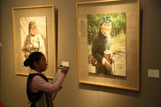 流光溢彩·刘云生水彩画展在中国美术馆开幕