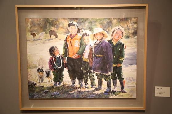 流光溢彩·刘云生水彩画展在中国美术馆开幕