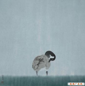 雾释冰融•吴冰花鸟画展在哈尔滨开幕
