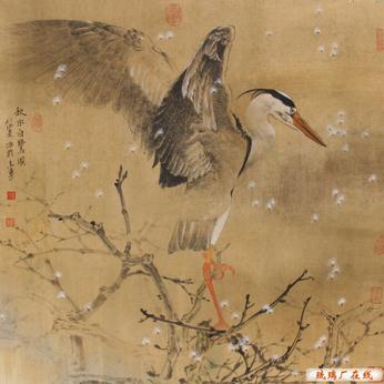 雾释冰融•吴冰花鸟画展在哈尔滨开幕