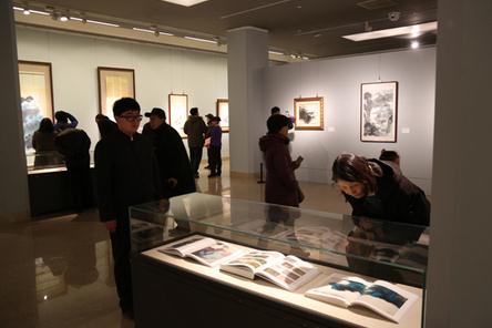 江山万里·张大千艺术展中国美术馆开幕