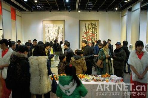 陆国强瓷绘作品展浙江桐乡开幕