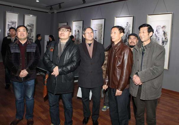 杨济淮、李世银国画作品展暨艺术研讨会在豫皖情艺术馆举行