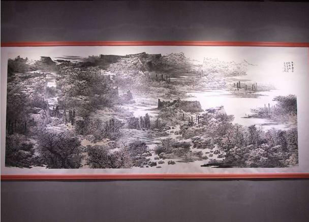 杨济淮、李世银国画作品展暨艺术研讨会在豫皖情艺术馆举行