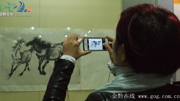 徐悲鸿书画作品展贵州省博物馆启幕