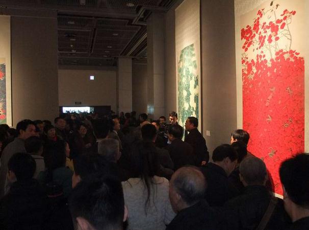 盛世繁英——周彦生花鸟画艺术展亮相河南省美术馆