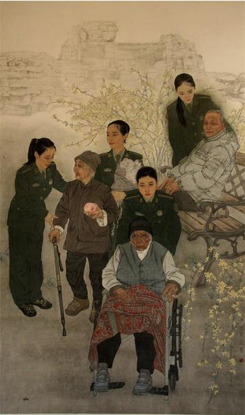 中美协会员黄梦媛受聘成为大道画院特聘画家