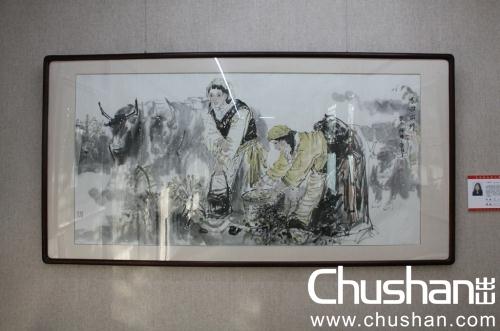 草原牧歌•王永芬水墨人物画展在京开幕