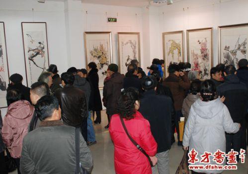 山东老年书画名家艺术展在潍坊启幕