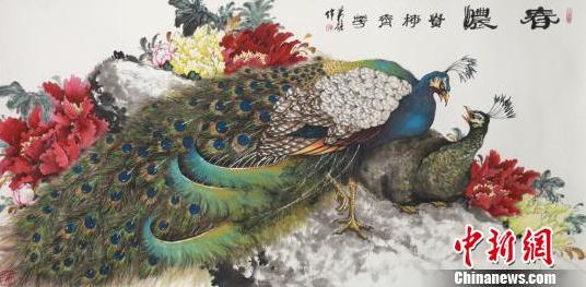 著名书画家黄强的爱国情怀